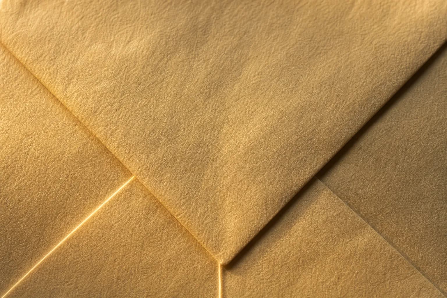A folded household bill fills the frame in warm golden sunlight.